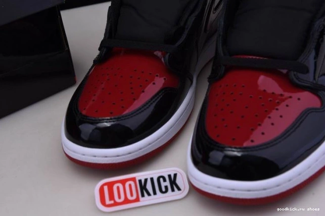 Rep OG 555088-063 Bred High 1 Jordan Patent Air 0731
